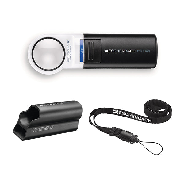 Mobilux LED Hand-Held Magnifier Bundle - 12.5x
