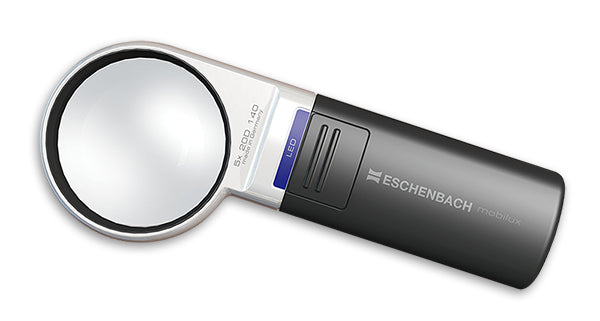 Mobilux LED Hand-held Magnifier - 5x