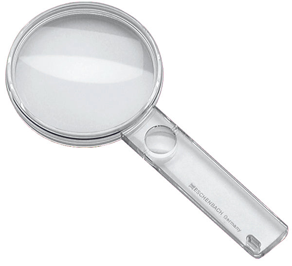 Economy Biconvex Hand-held Magnifier - 2.3x