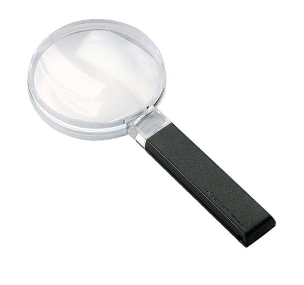 Large Field Biconvex Hand-held Magnifier - 3x