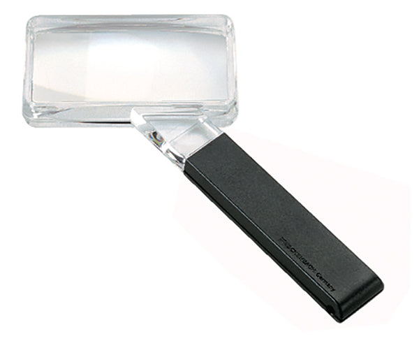 Large Field Biconvex Hand-held Magnifier - 2.5x