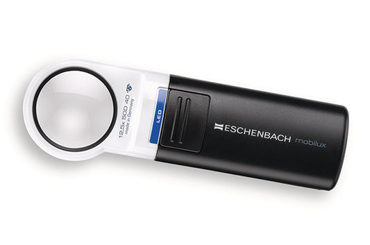 Mobilux LED Hand-held Magnifier - 12.5x