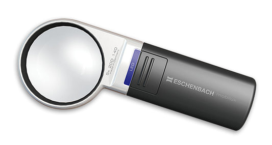 Mobilux LED Hand-held Magnifier - 5x