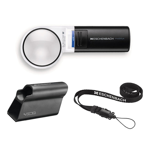 Mobilux LED Hand-Held Magnifier Bundle - 6x