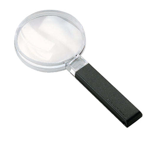 Large Field Biconvex Hand-held Magnifier - 3x